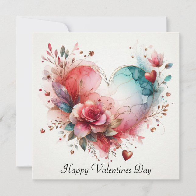 Alla hjärtans dag Kärlek-kort Kort (Framsida)