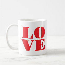 Alla hjärtans dag KÄRLEK Photo Kaffemugg