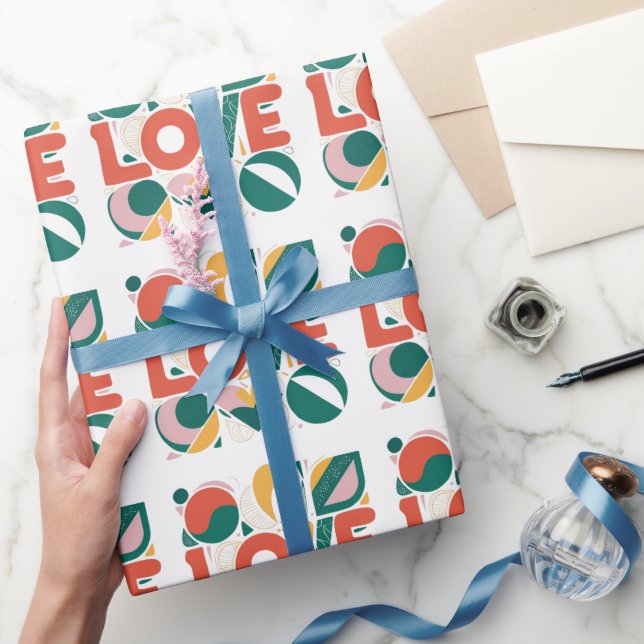 alla hjärtans dag kärlekspapper presentpapper (Gifting)