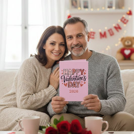 Alla hjärtans dag Kärlekspar Vikat gratulationskor Kort