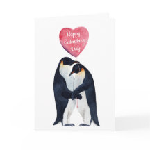 Alla hjärtans dag Kejsare Penguin