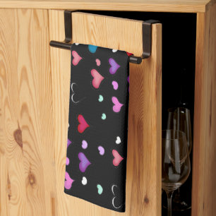 Alla hjärtans dag Kitchen Towel Kökshandduk