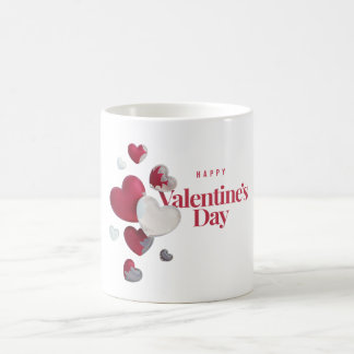 Alla hjärtans dag Klassisk mugg, 11 oz Kaffemugg