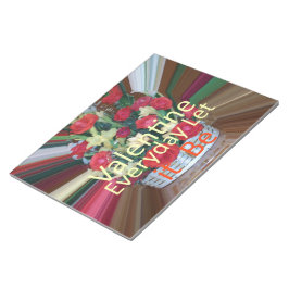 Alla hjärtans dag-konst Skriv ut Anteckningsblock