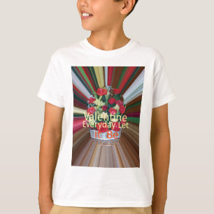 Alla hjärtans dag-konst Skriv ut T-shirt
