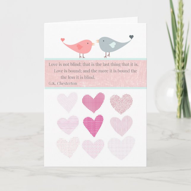 Alla hjärtans dag kort (Framsida)