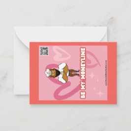 Alla hjärtans dag-kort #8 anteckningskort