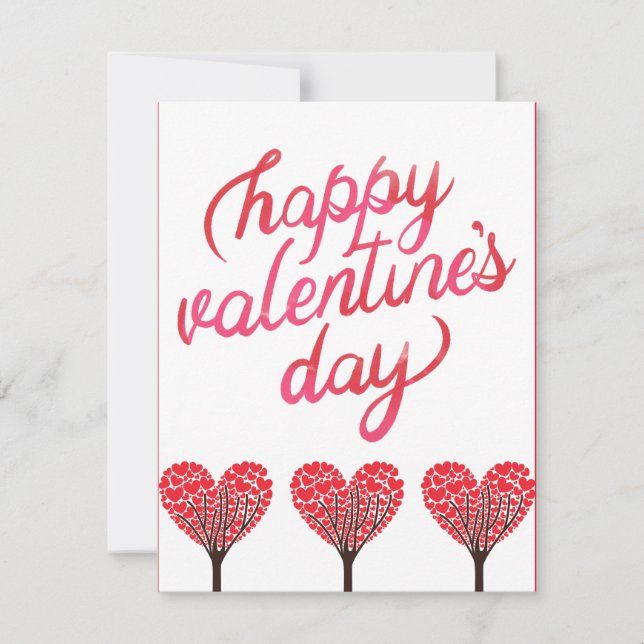 Alla hjärtans dag-kort anteckningskort (Framsida)