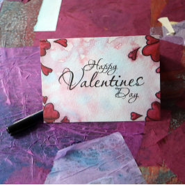 Alla hjärtans dag-kort kort