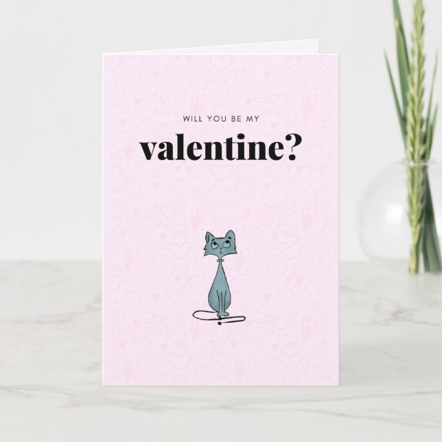 Alla hjärtans dag-kort kort (Framsida)