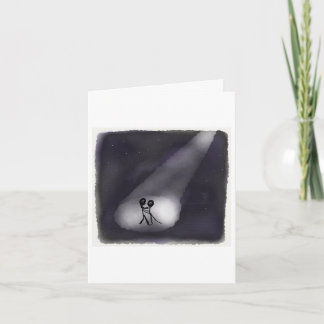 Alla hjärtans dag-kort - romantisk dans helgkort