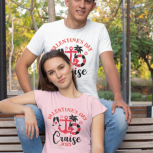 Alla hjärtans dag-kryssning Anpassad datum år  T Shirt