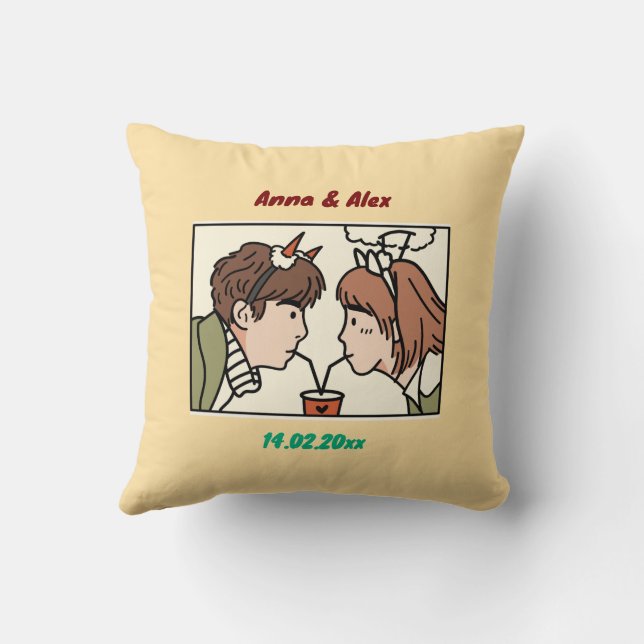 Alla hjärtans dag kudde (Baksida)