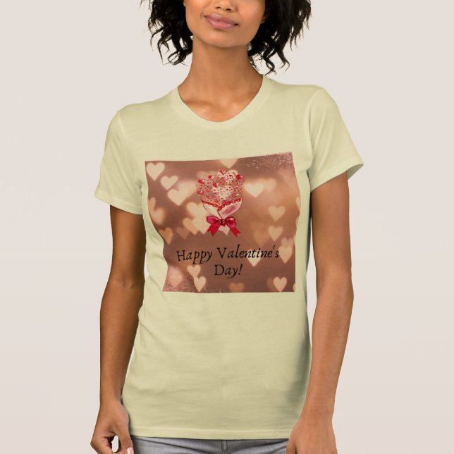 Alla hjärtans dag Kvinnor T-Shirts (Framsida)