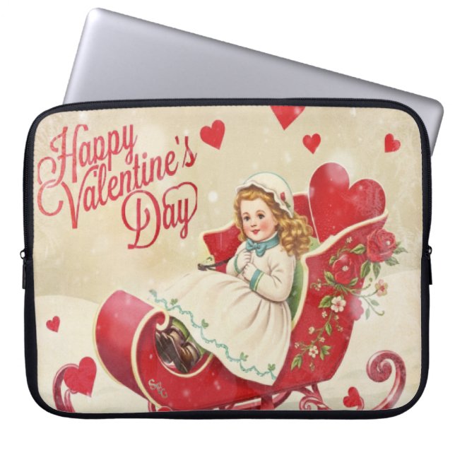 Alla hjärtans dag laptop fodral (Framsidan)