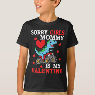Alla hjärtans dag ledsna flickor Mamma är min Alla T Shirt