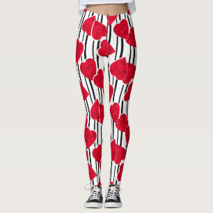 Alla hjärtans dag leggings
