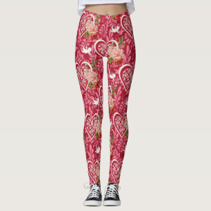 Alla hjärtans dag leggings