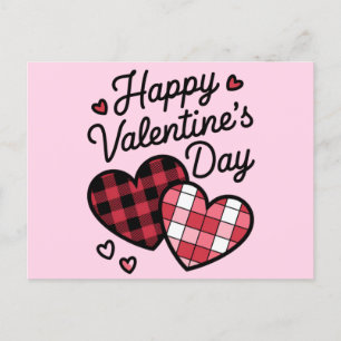 Alla hjärtans dag Leopard Play Kärlek Heart Vykort