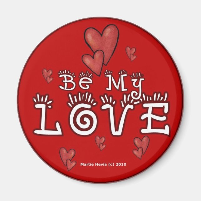 Alla hjärtans dag, magnet (3) (Framsidan)