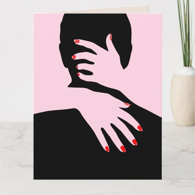 ALLA HJÄRTANS DAG MAKA JAG ÄLSKAR DIG STORT KORT (Framsida)