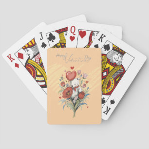 Alla hjärtans dag med Rikens Nalle Casinokort