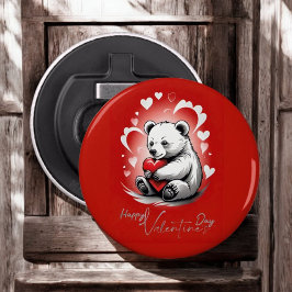 Alla hjärtans dag med Rikens Nalle Flasköppnare