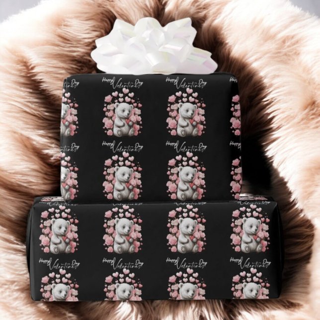 Alla hjärtans dag med Rikens Nalle Presentpapper (Skapare uppladdad)