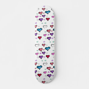 Alla hjärtans dag mini skateboard bräda 18,5 cm