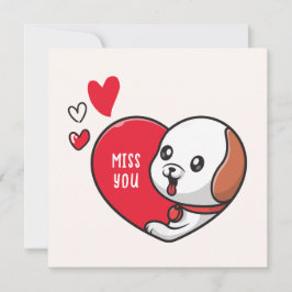 Alla hjärtans dag, miss dig inbjudningar