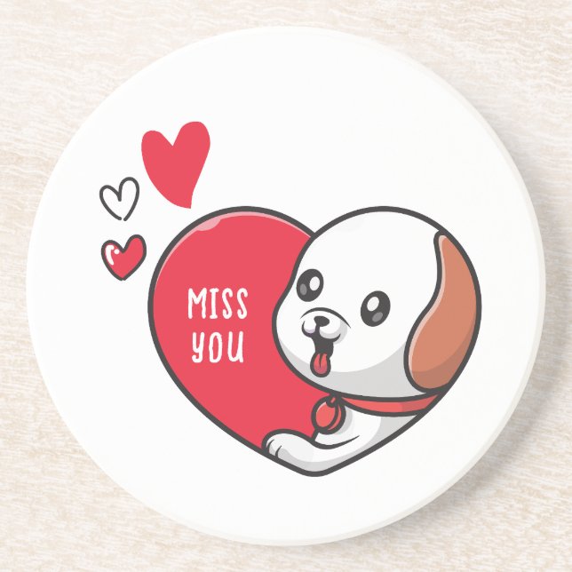 Alla hjärtans dag, miss dig underlägg (Framsidan)