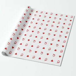 Alla hjärtans dag Modern Card Queen of Hearts Presentpapper