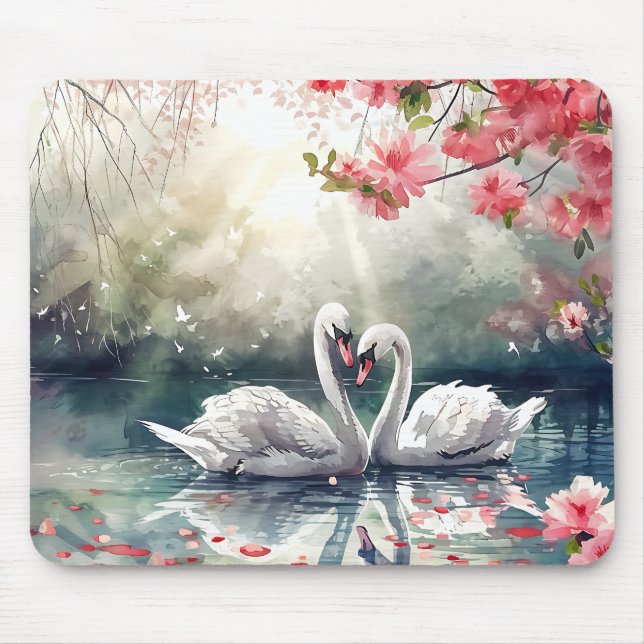 Alla hjärtans dag Mouse Pad Musmatta (Framsidan)