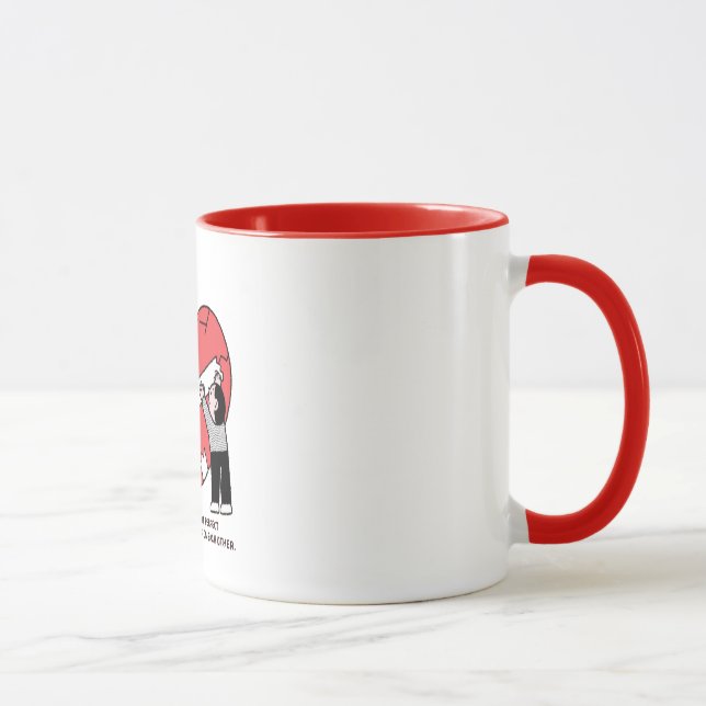 😊 "Alla hjärtans dag-mugg" 😊 Mugg (Höger)
