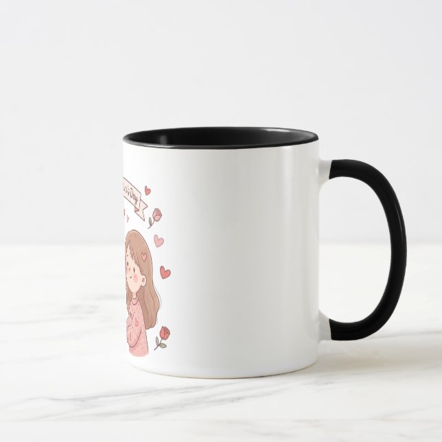 😊 "Alla hjärtans dag-mugg" 😊 Mugg (Höger)