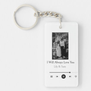 Alla hjärtans dag Music Player Nyckelring