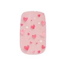 Alla hjärtans dag Nail Art-design