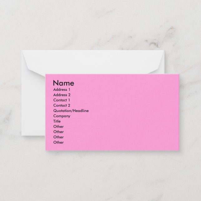 Alla hjärtans dag - Oakley - Dachshund Anteckningskort (Framsida)