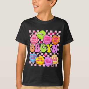 Alla hjärtans dag Obgyn Sjuksköterska Gynekologi G T Shirt