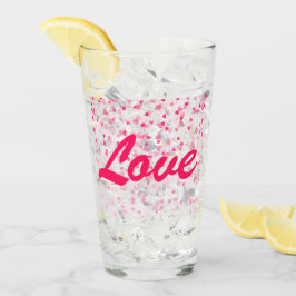 Alla hjärtans dag och kärlek glaskopp