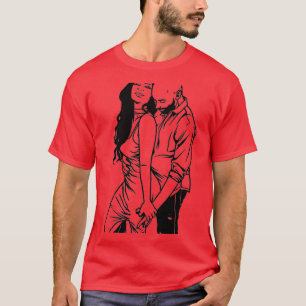 Alla hjärtans dag Paint Party par en Roligt datum T Shirt