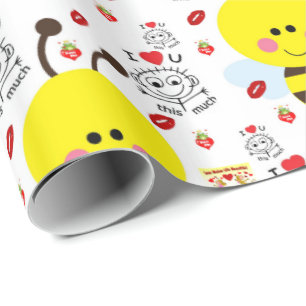 Alla hjärtans dag Papper Presentpapper