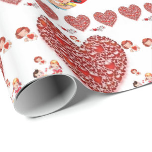 Alla hjärtans dag Papper Presentpapper
