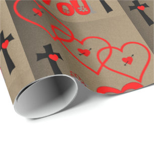 Alla hjärtans dag Papper Presentpapper