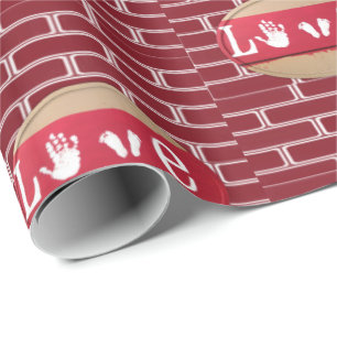 Alla hjärtans dag Papper Presentpapper