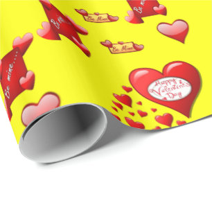 Alla hjärtans dag Papper Presentpapper