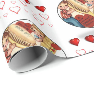 Alla hjärtans dag Papper Presentpapper