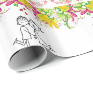 Alla hjärtans dag Papper Presentpapper