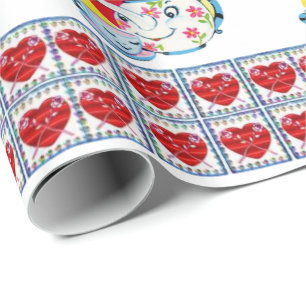 Alla hjärtans dag Papper Presentpapper