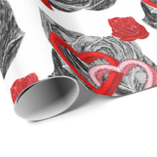 Alla hjärtans dag Papper Presentpapper